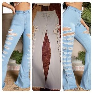 Flare leg jeans